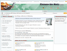 Tablet Screenshot of firmen-im-netz.com